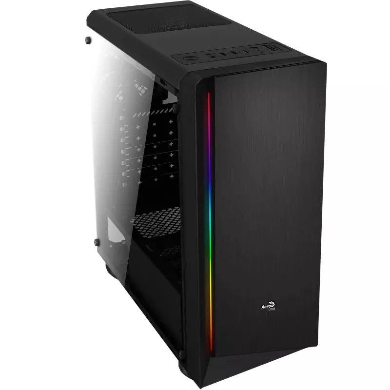 Aerocool RIFT caja de ordenador Midi Tower negra