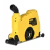 DeWALT DWE46229-XJ protector para amoladoras angulares de 230 mm, extracción de polvo AirLock