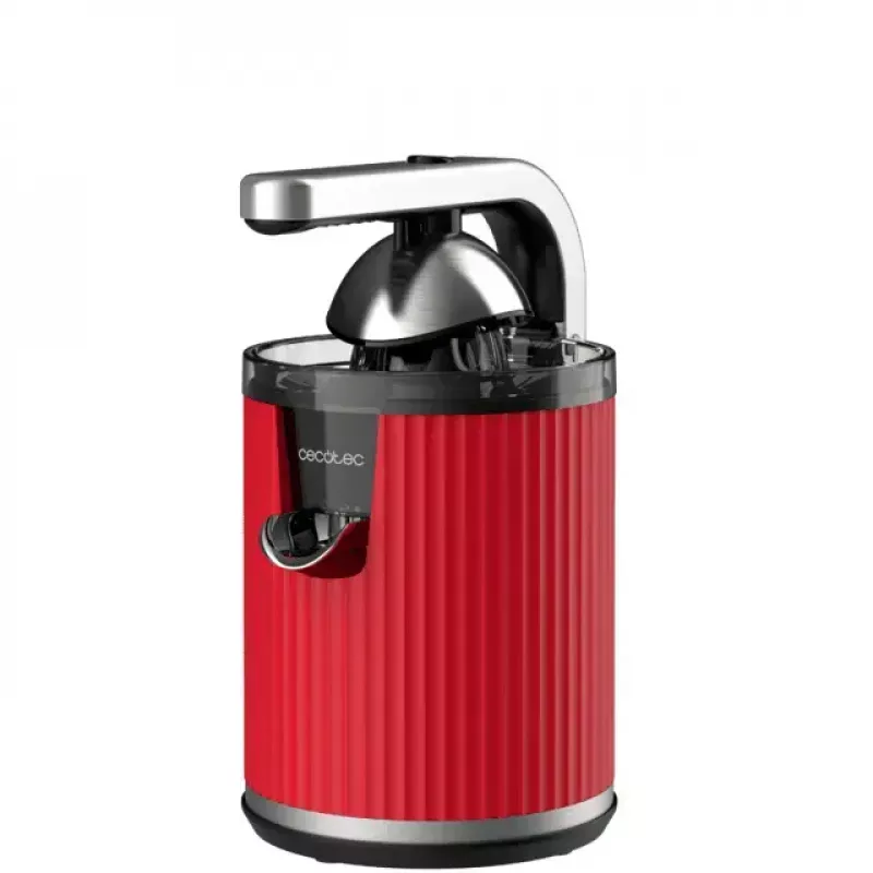 Cecotec Xqueeze RetroJuice 600 exprimidor de cítricos, 600 W, rojo