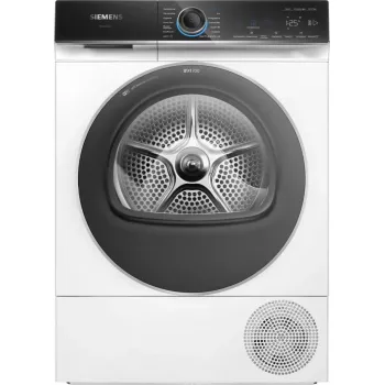 Secadora de condensación con bomba de calor Siemens iQ700 WQ46B2D41 independiente carga frontal 9 kg blanca