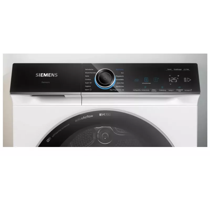 Secadora Siemens WR47B2C40 independiente carga frontal 9 kg blanca