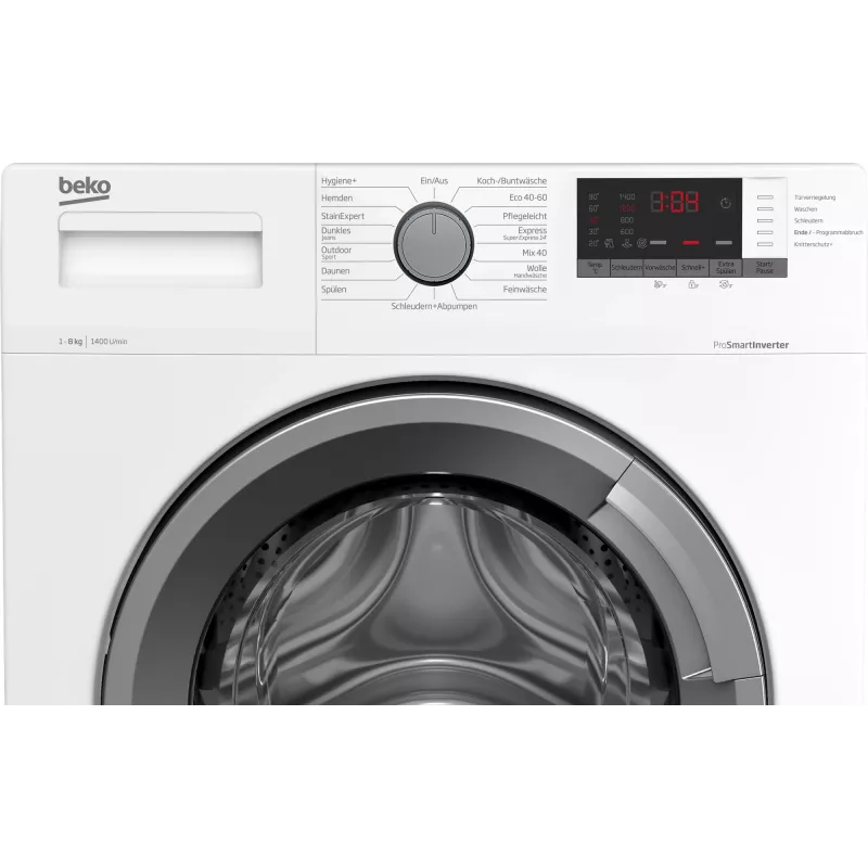 Lavadora Beko WMO822A Carga frontal 8 kg 1400 rpm Blanco