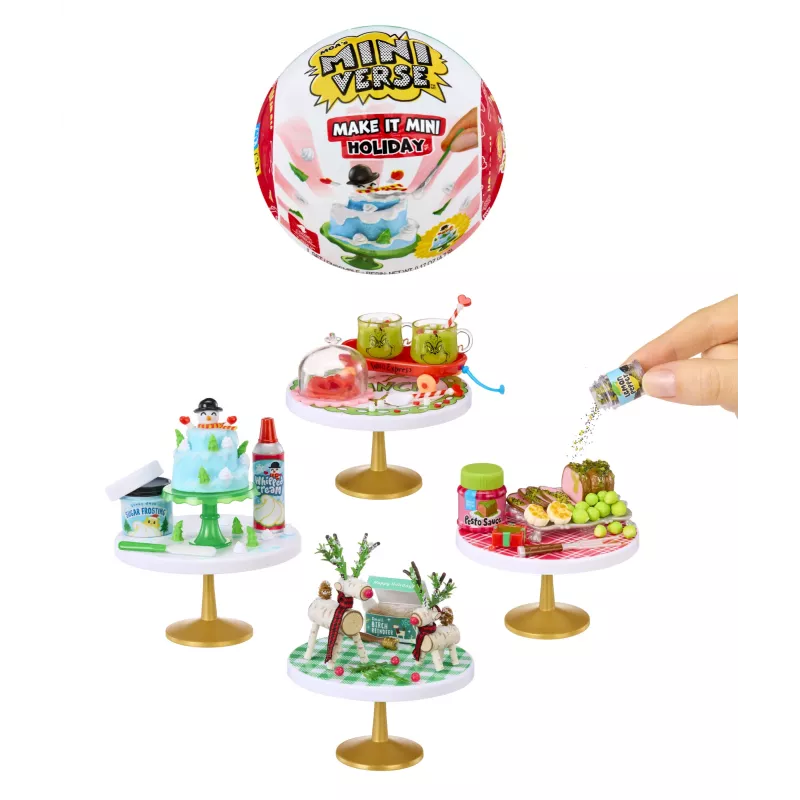 Miniverse Make It Mini Holiday, 8 años, Multicolor, Plástico