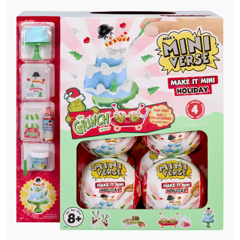 Miniverse Make It Mini Holiday, 8 años, Multicolor, Plástico