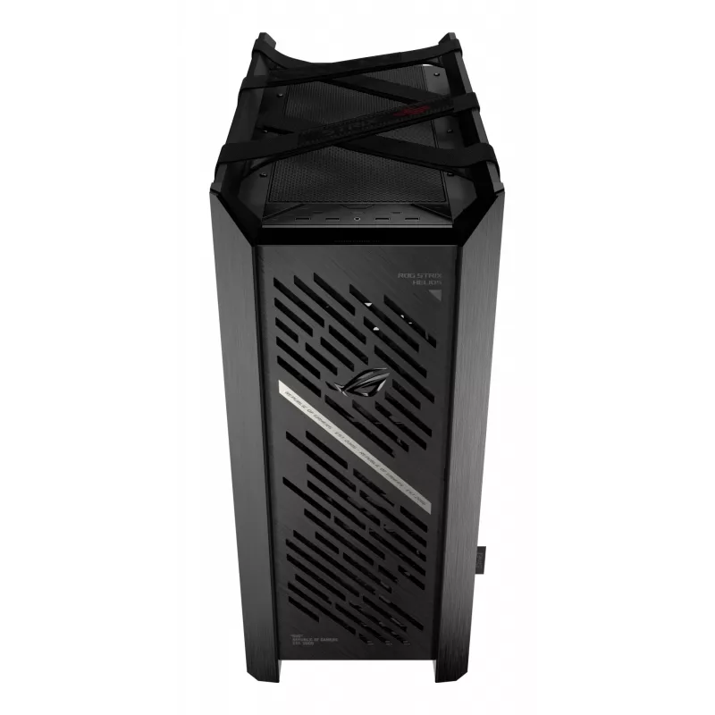 ASUS ROG Strix Helios II GX601S caja de PC, Midi Tower, E-ATX, cristal templado, Aura Sync RGB, 4 ventiladores de 140 mm, USB-C, negra