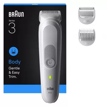 Braun Series 3 BG3530 Recortador de barba/afeitadora Gris