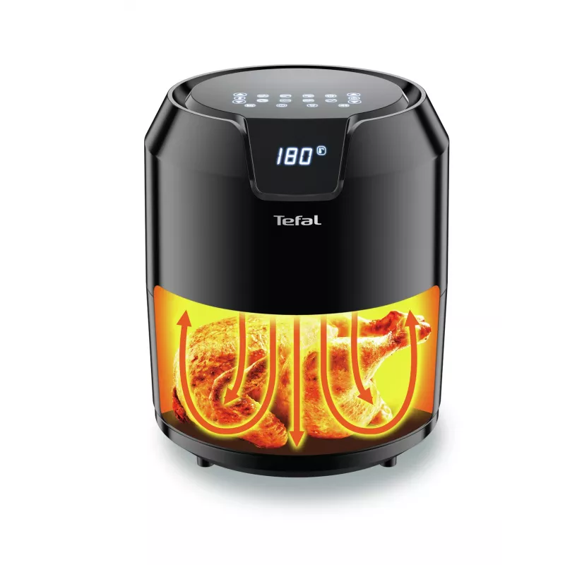 Freidora de aire Tefal Easy Fry Precision EY4018 Individual 4.2 L Independiente 1500 W Negra