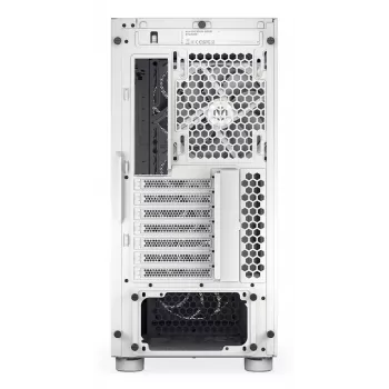 Caja semitorre para PC ENDORFY ARX 500 ARGB Blanca – cristal templado, compatible con ATX/Micro-ATX/Mini-ITX, 3x140 mm frontal + 1x140 mm trasero, 1×3,5
