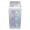 Caja semitorre para PC ENDORFY ARX 500 ARGB Blanca – cristal templado, compatible con ATX/Micro-ATX/Mini-ITX, 3x140 mm frontal + 1x140 mm trasero, 1×3,5