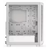Caja semitorre para PC ENDORFY ARX 500 ARGB Blanca – cristal templado, compatible con ATX/Micro-ATX/Mini-ITX, 3x140 mm frontal + 1x140 mm trasero, 1×3,5