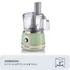 Robot de cocina ARIETE Vintage Line 1781/04 — 1000 W, 2,1 L, Verde