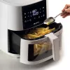 Ariete 4630/03 freidora de aire, 9 l, 1500 W, capacidad de 3,5 kg, hasta 200 °C, control táctil, blanca