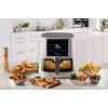 Ariete 4630/03 freidora de aire, 9 l, 1500 W, capacidad de 3,5 kg, hasta 200 °C, control táctil, blanca