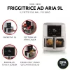 Ariete 4630/03 freidora de aire, 9 l, 1500 W, capacidad de 3,5 kg, hasta 200 °C, control táctil, blanca