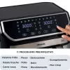 Freidora de aire Ariete 4625/00 9 L 2100 W Negro Plata