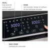 Freidora de aire Ariete 4625/00 9 L 2100 W Negro Plata
