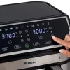 Freidora de aire Ariete 4625/00 9 L 2100 W Negro Plata