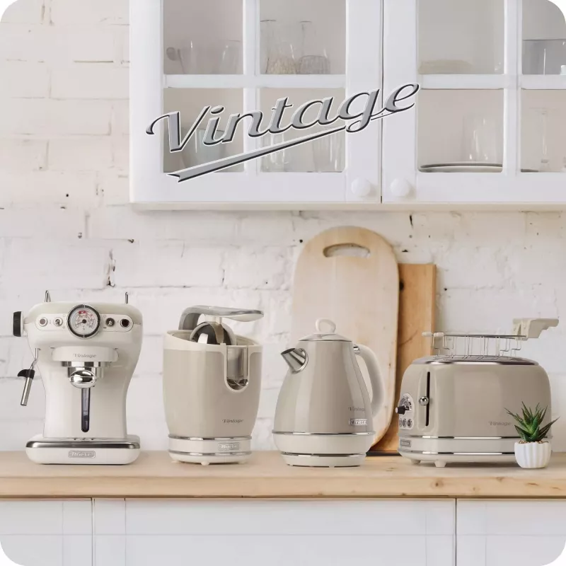 Robot de cocina Ariete Vintage Line 1781/03 1000 W 2,1 L Beige