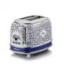 Tostadora Ariete 155 Capri, 810W, 2 rebanadas, 6 niveles de tostado, bandeja recogemigas, función descongelar, expulsión automática, sin pinzas