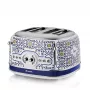 Tostadora ARIETE Capri 4 rebanadas, 1630 W, blanco/multicolor