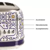 Tostadora ARIETE Capri 4 rebanadas, 1630 W, blanco/multicolor