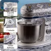 Robot de cocina Ariete 1588 Capri, batidora planetaria, 7 velocidades, 2400 vatios, 5,5 litros, bol de acero inoxidable