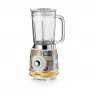 Batidora Ariete 583 Positano con jarra de cristal de 1,5 litros, 4 cuchillas de acero inoxidable, 4 velocidades + Pulse, 1000 vatios