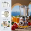 Batidora Ariete 583 Positano con jarra de cristal de 1,5 litros, 4 cuchillas de acero inoxidable, 4 velocidades + Pulse, 1000 vatios