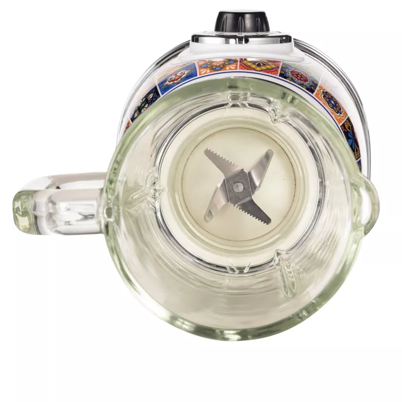 Batidora Ariete 583 Positano con jarra de cristal de 1,5 litros, 4 cuchillas de acero inoxidable, 4 velocidades + Pulse, 1000 vatios