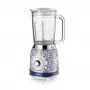 Batidora de vaso Ariete 583 Capri con jarra de cristal de 1,5 litros, 4 cuchillas de acero inoxidable, 4 velocidades + función pulsar, 1000 vatios