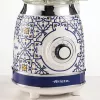 Batidora de vaso Ariete 583 Capri con jarra de cristal de 1,5 litros, 4 cuchillas de acero inoxidable, 4 velocidades + función pulsar, 1000 vatios