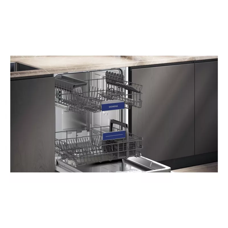 Lavavajillas integrable bajo encimera Siemens SN43HW03TE, 13 cubiertos, 60 cm, Blanco, 46 dB, Home Connect