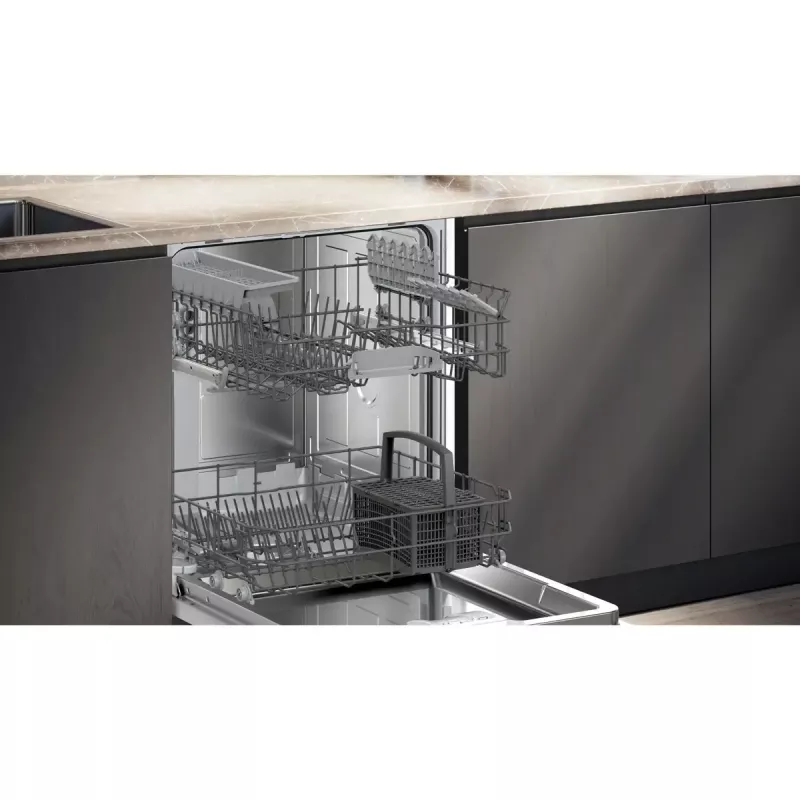 Lavavajillas Siemens iQ100 SN61HX01TE totalmente integrado, 13 cubiertos, 46 dB, 9 l/ciclo, clase energética C