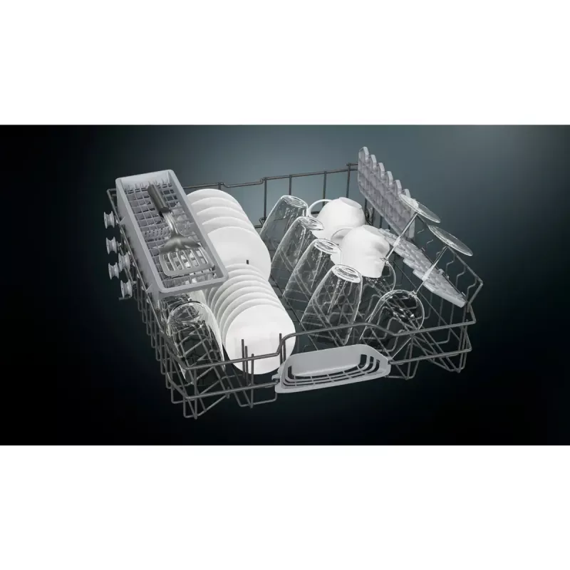 Lavavajillas Siemens iQ100 SN61HX01TE totalmente integrado, 13 cubiertos, 46 dB, 9 l/ciclo, clase energética C