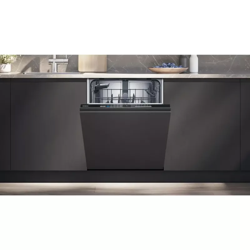 Lavavajillas Siemens iQ100 SN61HX01TE totalmente integrado, 13 cubiertos, 46 dB, 9 l/ciclo, clase energética C