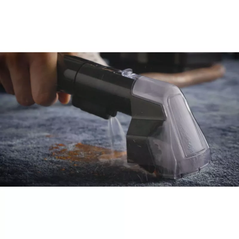 Ariete 2482 Spot Cleaner Heat Pro 750W, limpiador de alfombras y tapicerías, limpiador de alfombras y manchas, 750W, 2 depósitos, negro