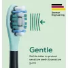 Pack de cabezales de cepillo de dientes eléctrico Beurer SC Premium Protection Plus Green Planet – negro, pack de 4