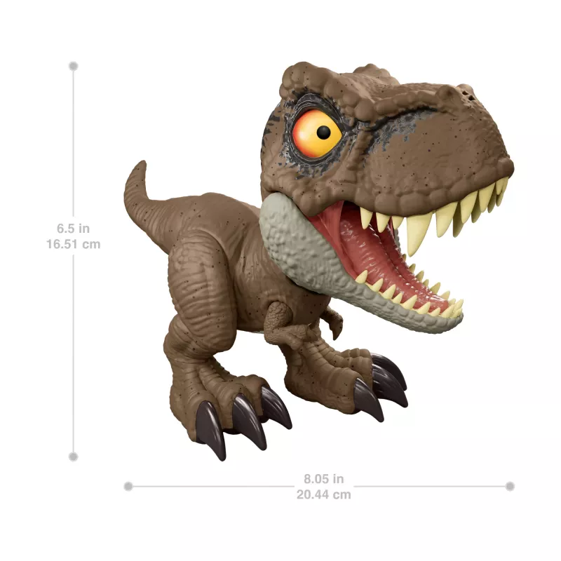 Figura de acción dinosaurio Jurassic World Roar Command Tyrannosaurus Rex, función de grabación, reproducción y rugido, T. Rex