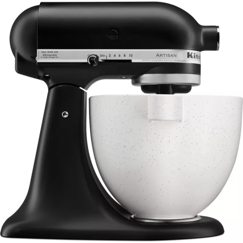 Robot de cocina KitchenAid 5KSM125EBM 300 W 4,8 L negro
