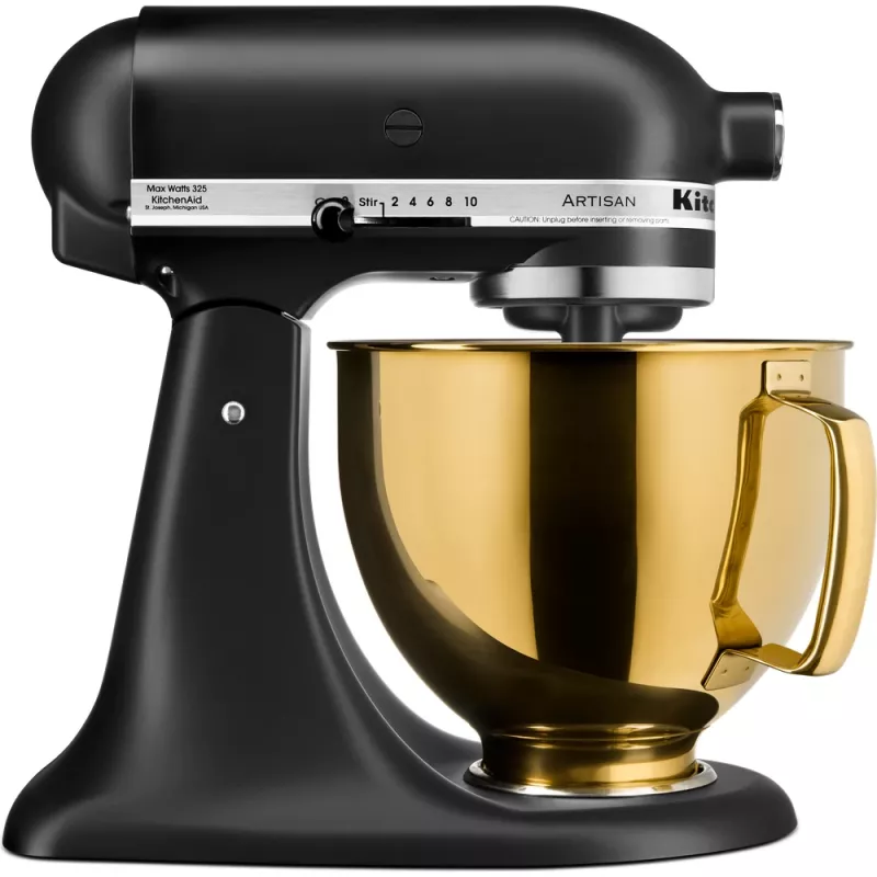 Robot de cocina KitchenAid 5KSM125EBM 300 W 4,8 L negro