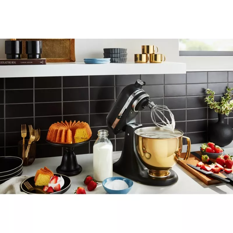 Robot de cocina KitchenAid 5KSM125EBM 300 W 4,8 L negro