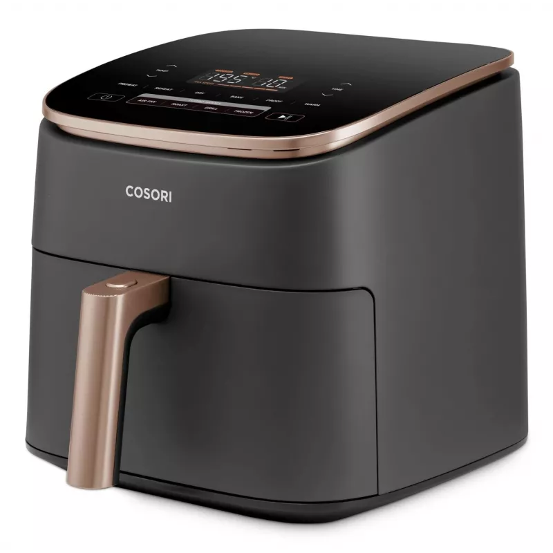 Cosori Turbo Blaze Chef Edition Single freidora de aire 6 L independiente 1725 W negra, oro rosa