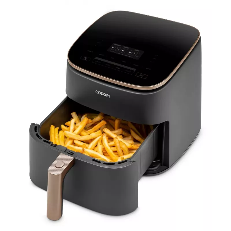 Cosori Turbo Blaze Chef Edition Single freidora de aire 6 L independiente 1725 W negra, oro rosa