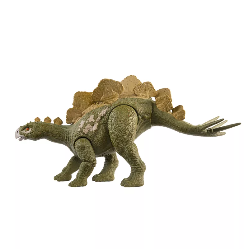 Figura de acción de colección Mattel Jurassic World WILD ROAR Hesperosaurus