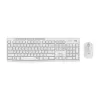 Logitech MK295 Silent Wireless Combo teclado RF Wireless QWERTY US International blanco