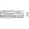 Logitech MK295 Silent Wireless Combo teclado RF Wireless QWERTY US International blanco