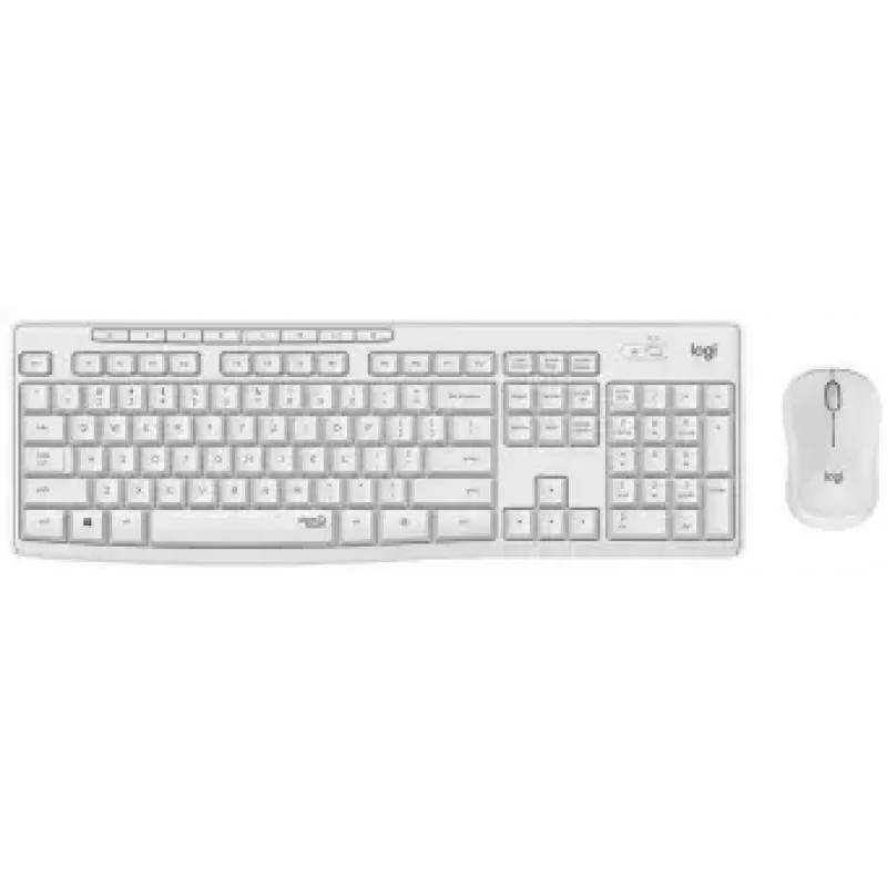 Logitech MK295 Silent Wireless Combo teclado RF Wireless QWERTY US International blanco