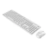 Logitech MK295 Silent Wireless Combo teclado RF Wireless QWERTY US International blanco