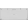 Teclado Logitech Pebble Keys 2 K380s universal RF Wireless Bluetooth QWERTY danés finlandés noruego sueco blanco