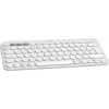 Teclado Logitech Pebble Keys 2 K380s universal RF Wireless Bluetooth QWERTY danés finlandés noruego sueco blanco